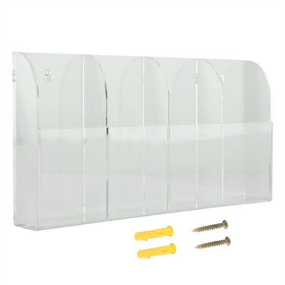 2-3 Case TV Air Conditioner Remote Control Holder Acrylic Wall Mount Storage Box 2-3 Case TV Air Conditioner Remote Control Holder Acrylic Wall Mount Storage Box